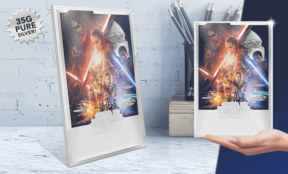 New The Force Awakens Silver Foil now available for pre-order!