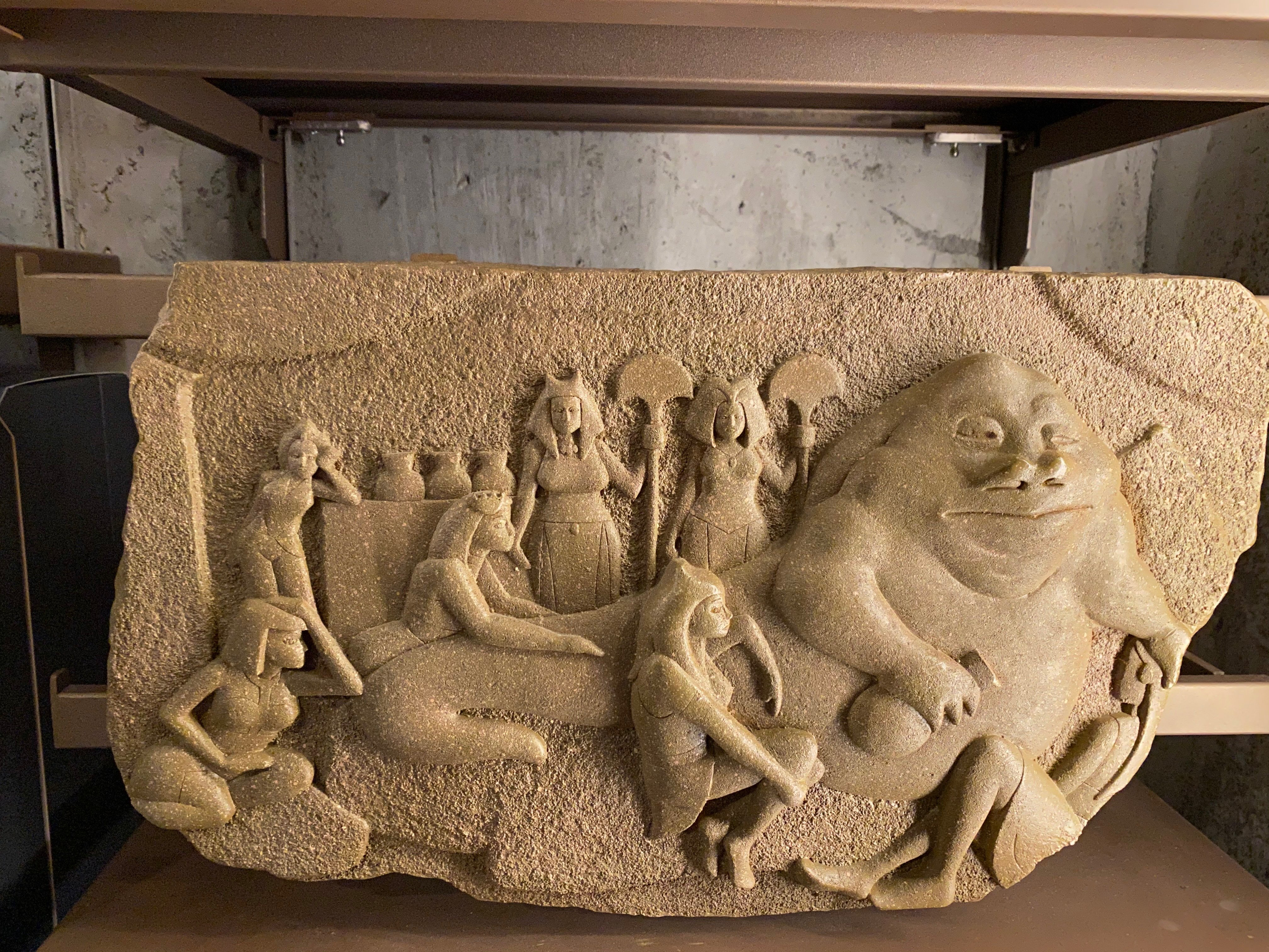 SWGE Jabba's Sail Barge Rock Wall Decor 2