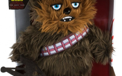 New Last Jedi Walk N' Roar Chewbacca Interactive Plush Toy available!