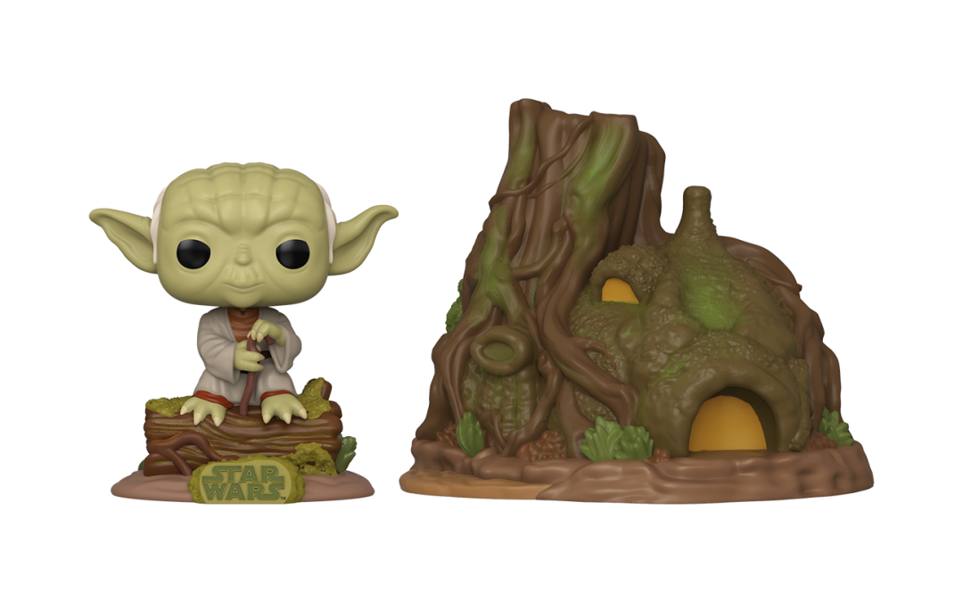 New Empire Strikes Back Yoda with Hut Bobble Head Toy available!