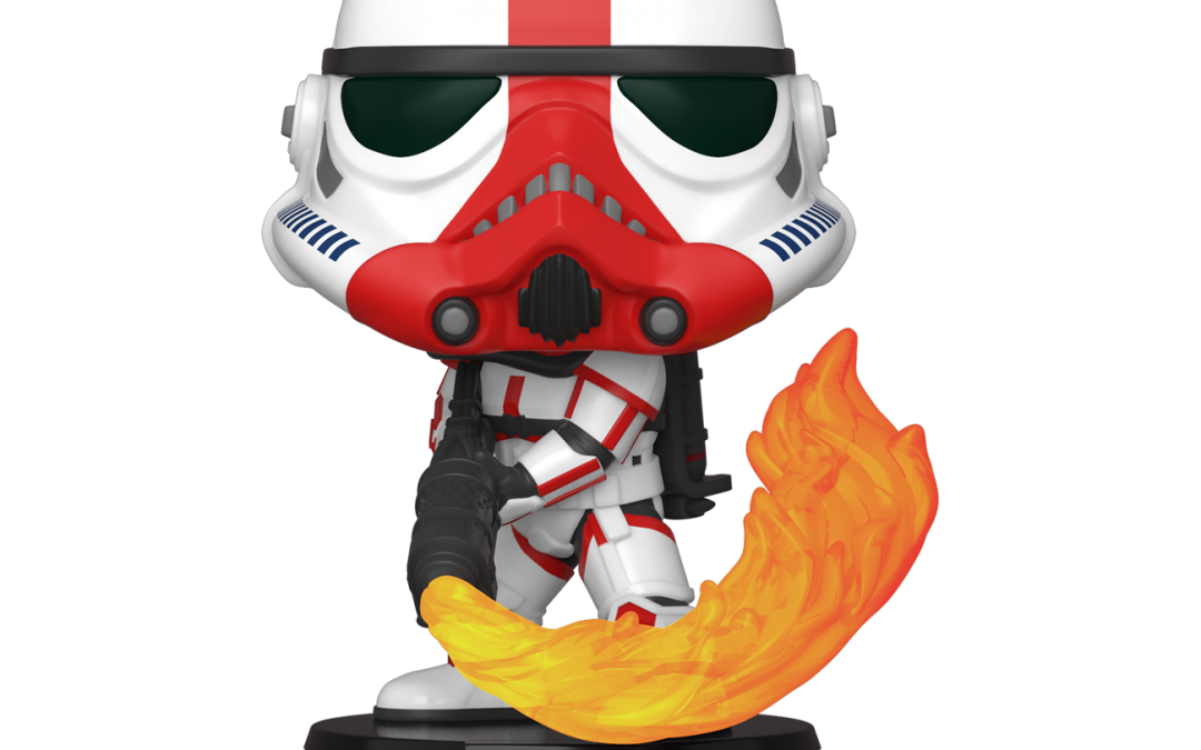 New The Mandalorian Incinerator Stormtrooper Bobble Head Toy available!