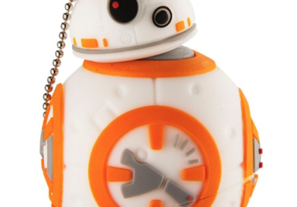 New Rise of Skywalker BB-8 Keychain Flash Drive available!