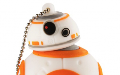 New Rise of Skywalker BB-8 Keychain Flash Drive available!