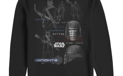 New Rise of Skywalker Knights of Ren Warrior Sweatshirt available!