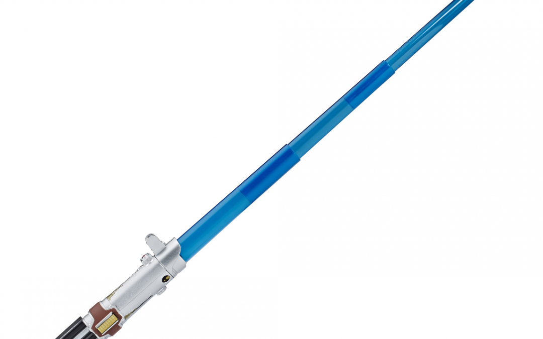 New Rise of Skywalker Rey Electronic Blue Lightsaber Toy available now!