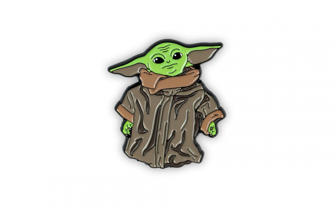 New The Child (Curious Baby Yoda Standing) pin available now!