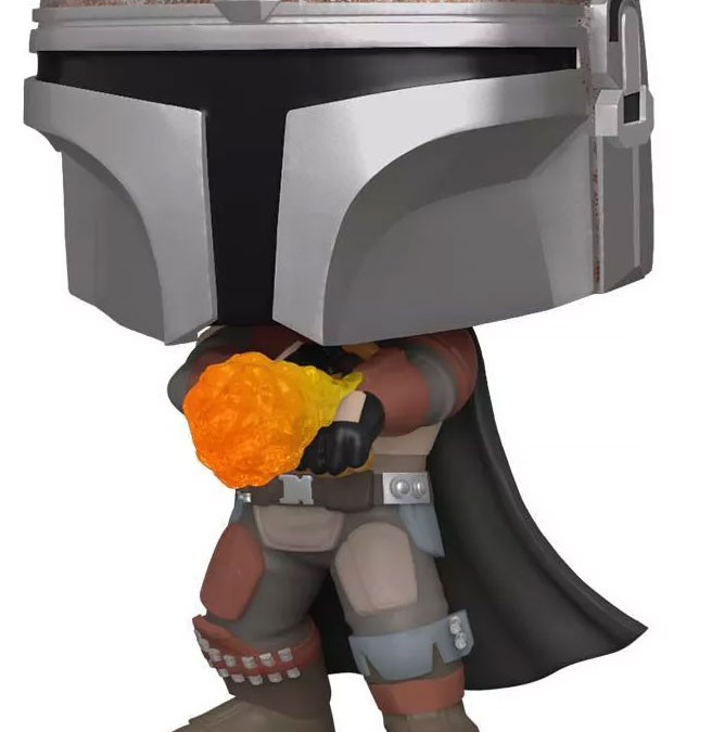 New The Mandalorian Mando (Flame Throwing) Bobble Head Toy available!