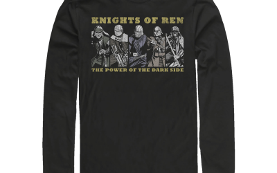 New Rise of Skywalker Knights of Ren Power Long Sleeve Shirt available!