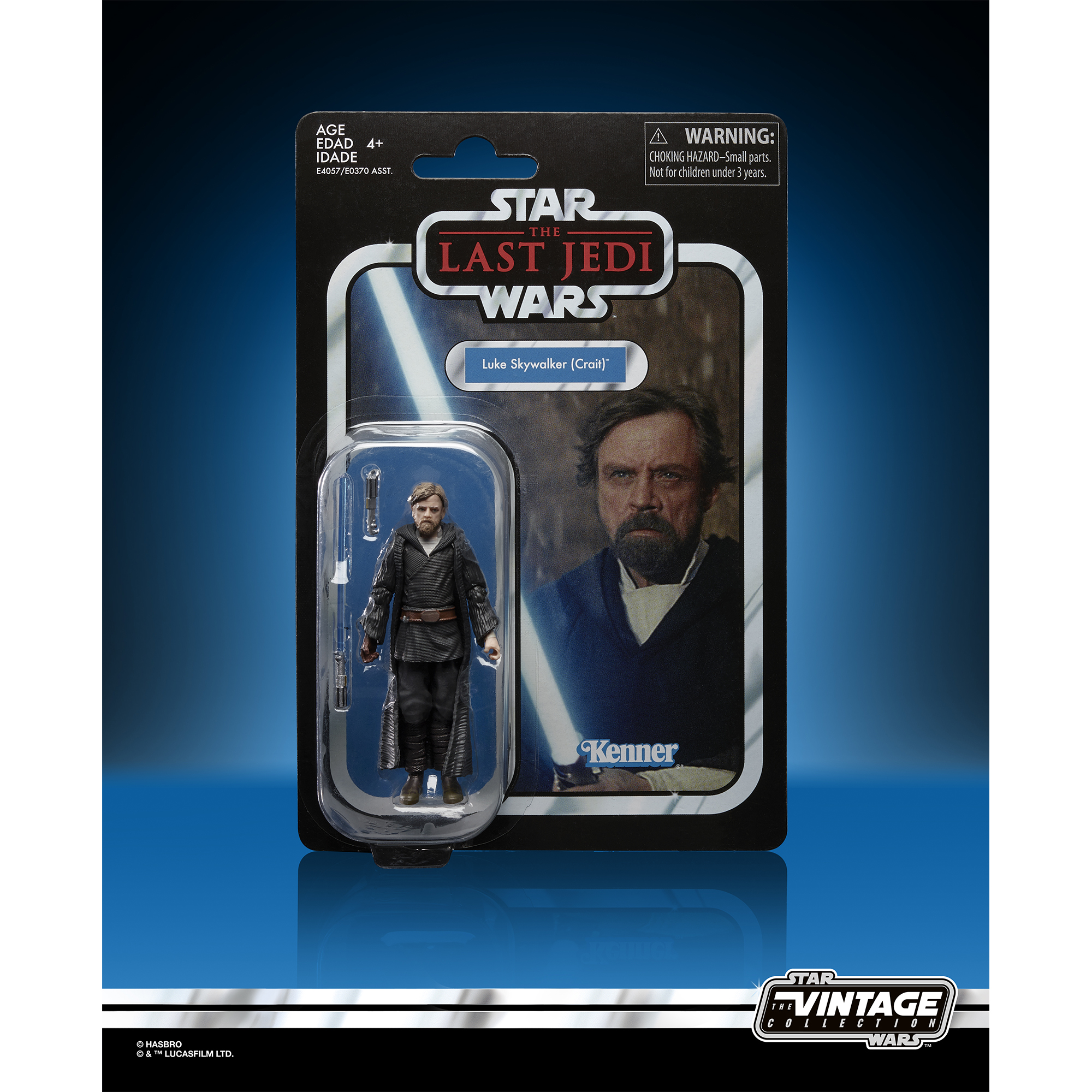 TLJ Luke Skywalker (Crait) Vintage Figure 1