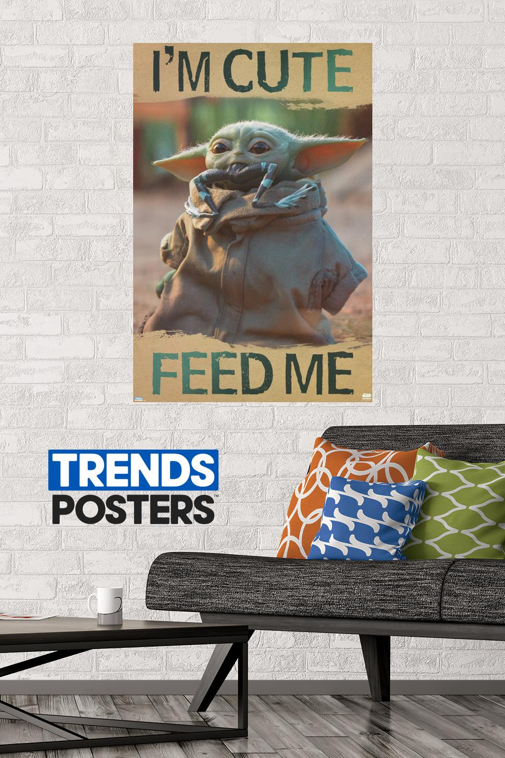 TM The Mandalorian The Child Feed Me Poster 2