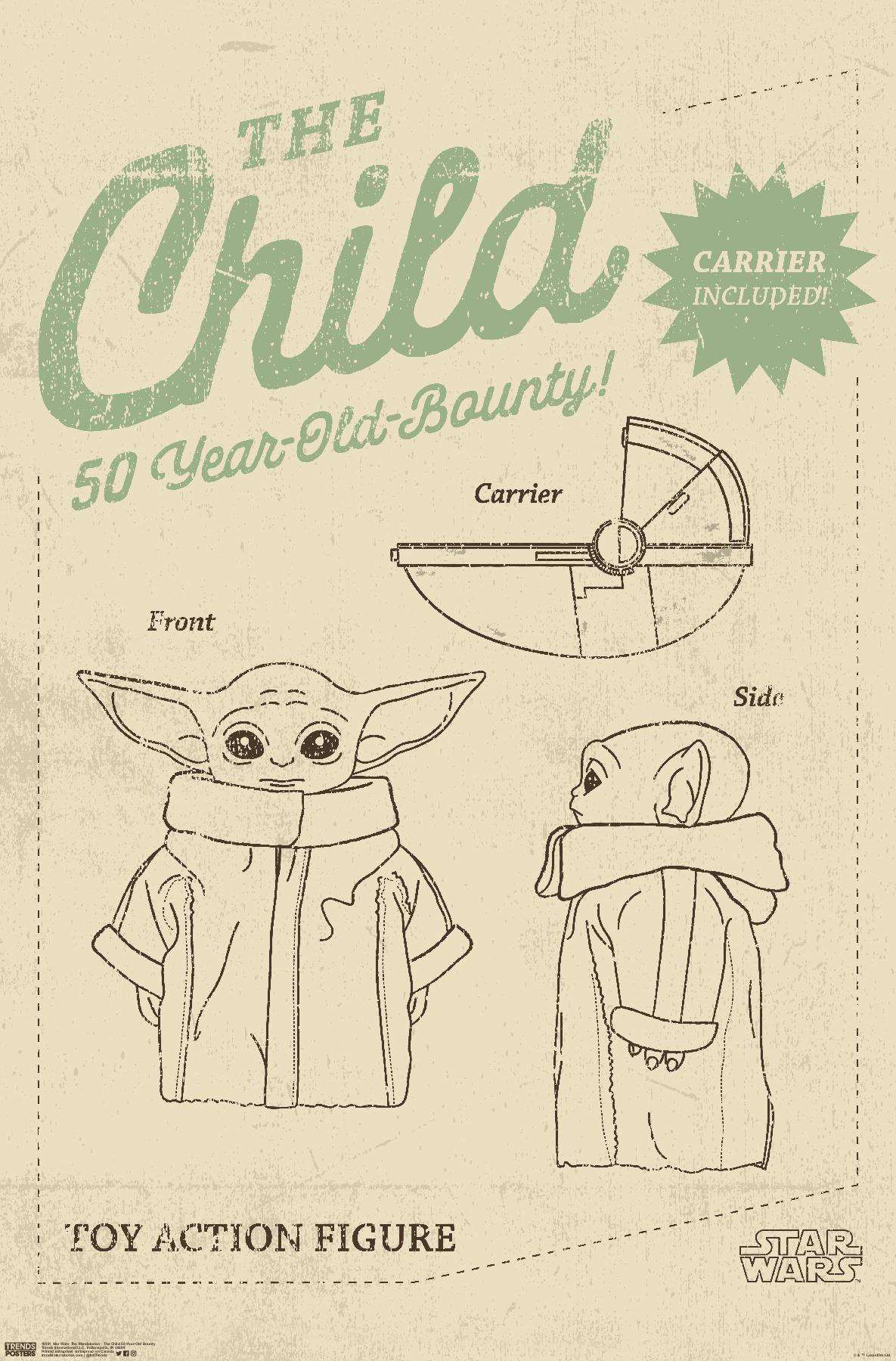 TM The Child 50-Year-Old Bounty Poster 1