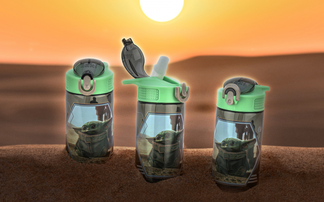 New The Mandalorian The Child Water Bottle 2-Piece Set available!