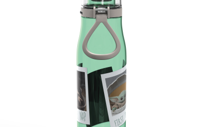 New The Mandalorian The Child Plastic Water Bottle in stock!
