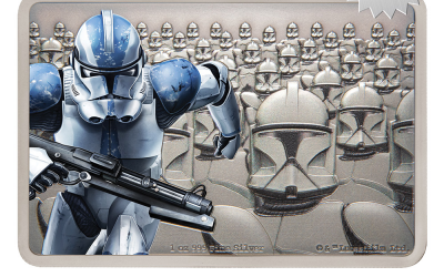 New Star Wars Clone Trooper Silver Coin available for pre-order!