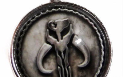 New Mandalorian Logo Glass Domed Pendant available now!