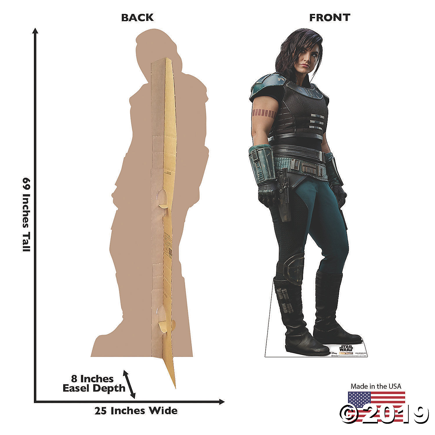 TM Cara Dune Cardboard Standee 2