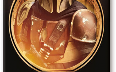 New The Mandalorian Mando Circle Magnet now available!