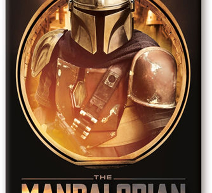New The Mandalorian Mando Circle Magnet now available!
