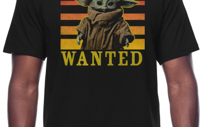 New The Mandalorian The Child Wanted Graphic T-shirt available!
