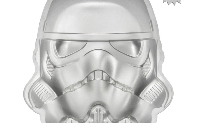 New Star Wars Stormtrooper Helmet Silver Coin available for pre-order!