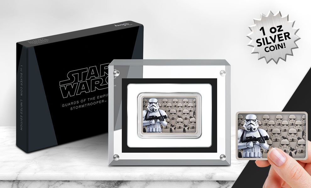 SW Stormtrooper Silver Coin 1