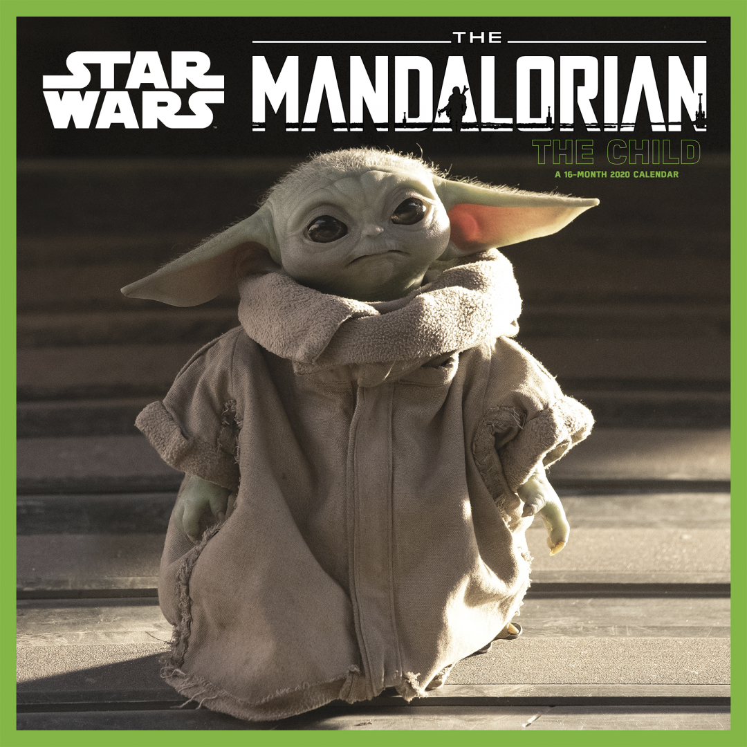 New Baby Yoda (The Child) 2020 Wall Calendar available now!