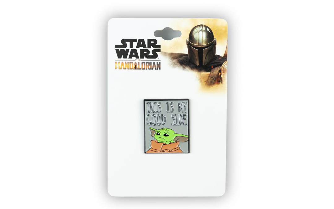 New The Mandalorian The Child (This Is My Good Side) Pin in stock!