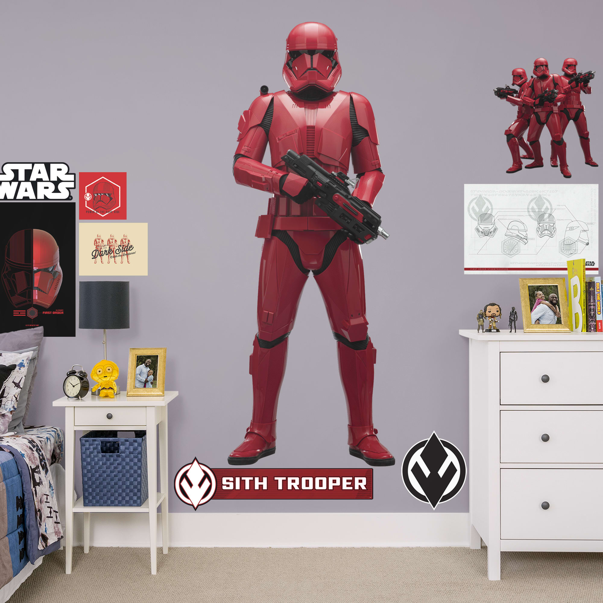 TROS FO Sith Trooper LS Wall Decal 2