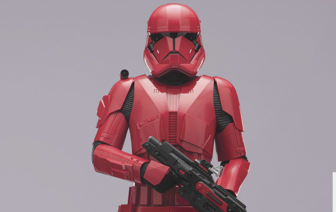 New Rise of Skywalker Sith Trooper Life-Sized Wall Decal available!