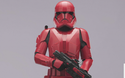 New Rise of Skywalker Sith Trooper Life-Sized Wall Decal available!