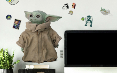 New The Mandalorian The Child Peel and Stick Wall Decals Set available!