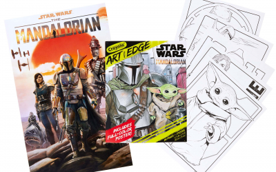 New The Mandalorian Crayola Art With Edge Set available!