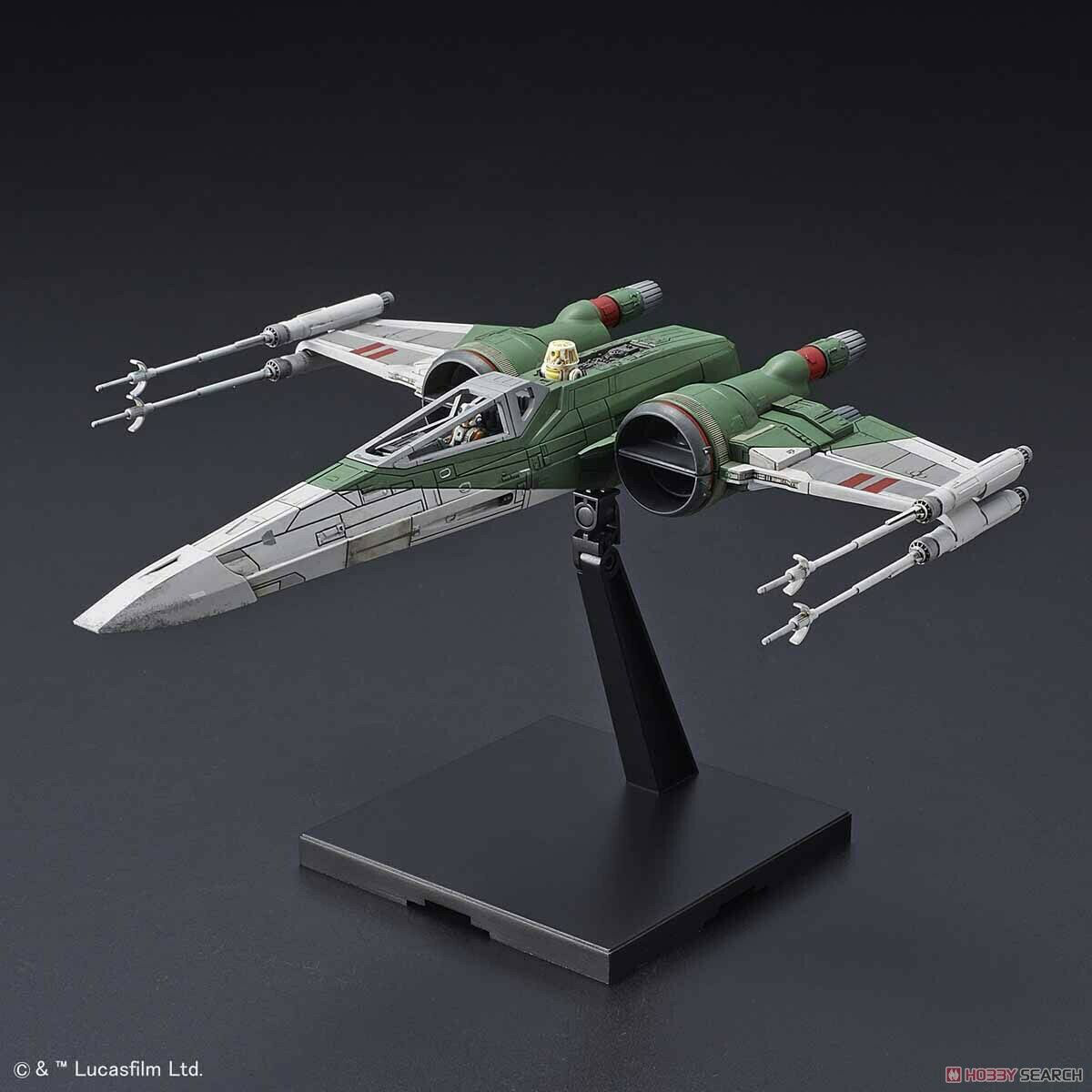 TROS Green X-Wing Fighter Model Kit 2