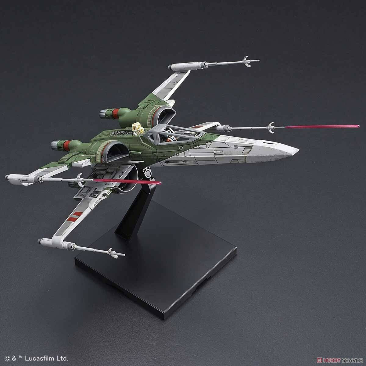 TROS Green X-Wing Fighter Model Kit 3