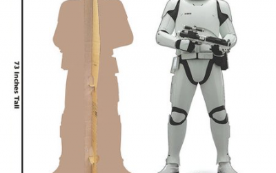 New Rise of Skywalker First Order Infantry Trooper Cardboard Standee available!