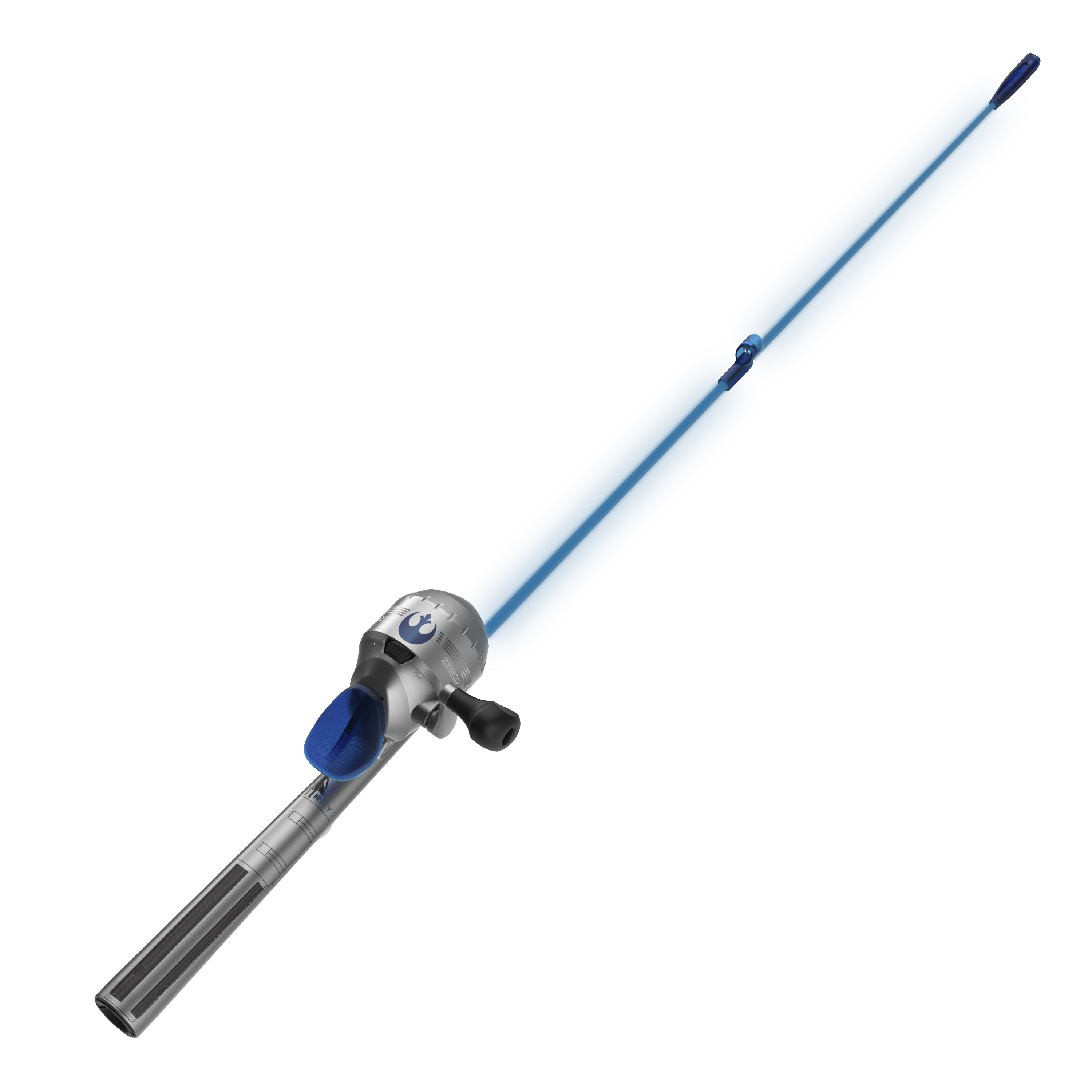 TROS Rey Kids Spincast Reel and Light-Up Fishing Rod Combo 3