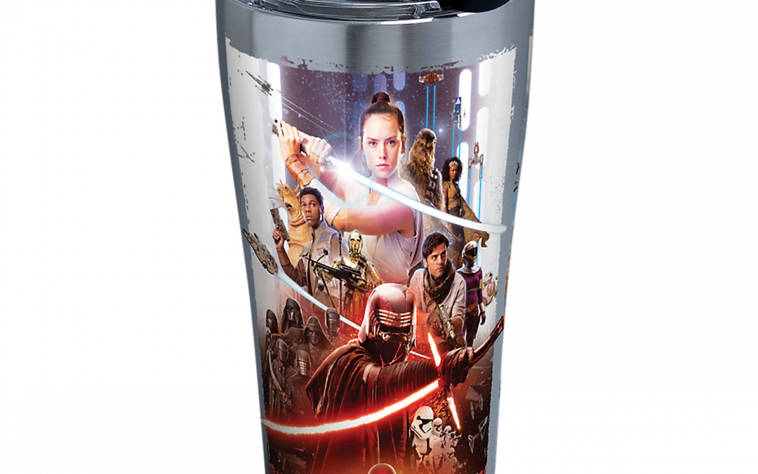 New Rise of Skywalker Stainless Steel Tumbler Mug (with lid) available!