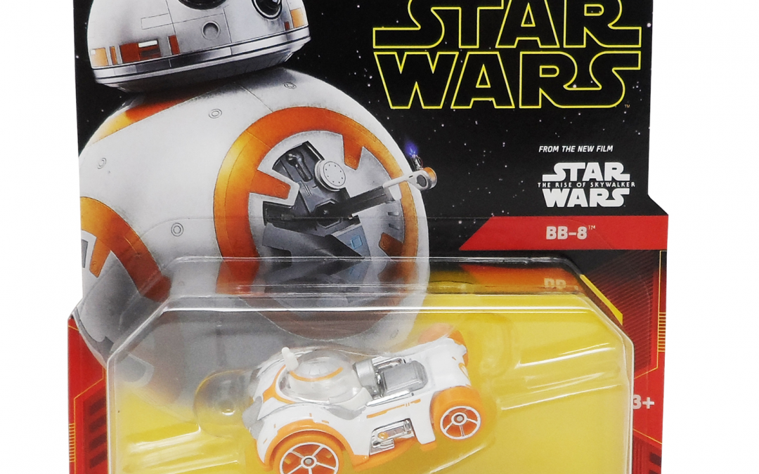 New Rise of Skywalker BB-8 Hot Wheels Character Car available!