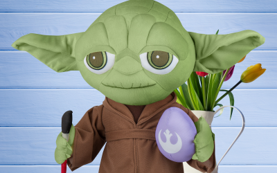 New Star Wars Yoda Easter Greeter Plush Toy available now!
