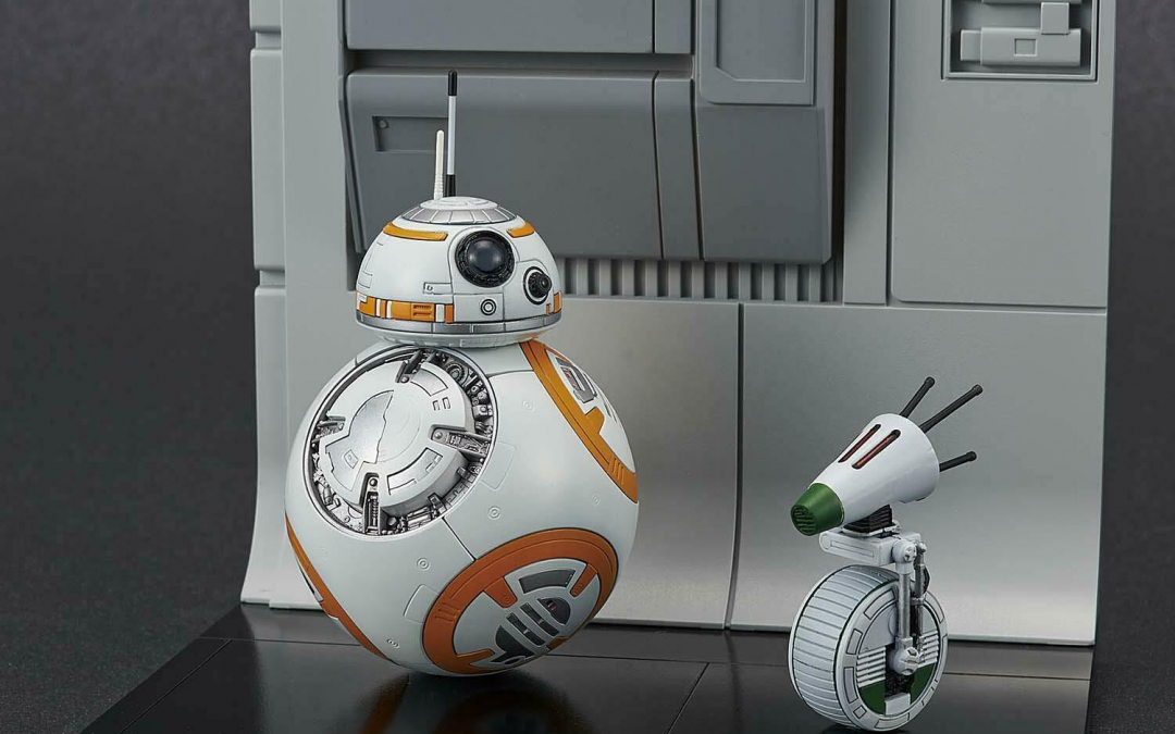 New Rise of Skywalker BB-8 and D-O Plastic Model Kit available!