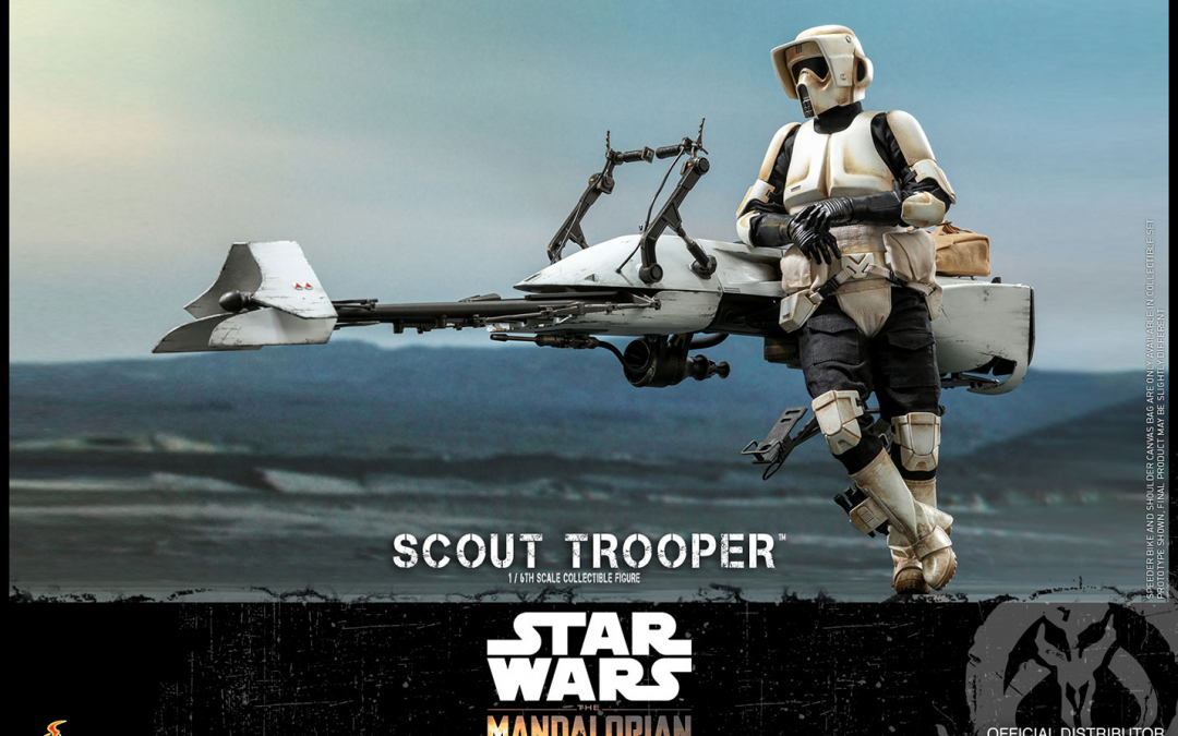 New The Mandalorian Scout Trooper 1/6th Scale Figure available!