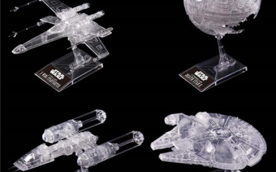 New Return of the Jedi Clear Spirits VM Vehicle Model Kit Set available!