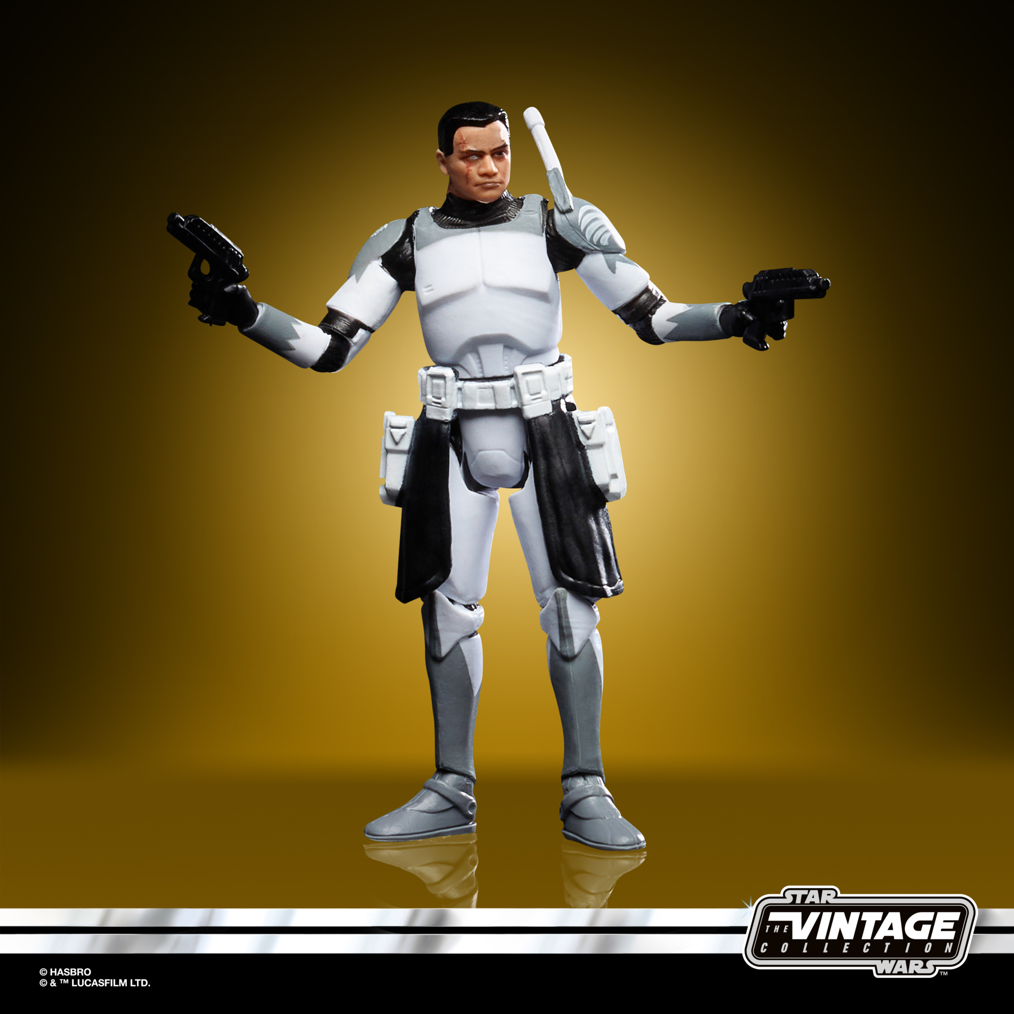 SWTC Clone Commander Wolffe Vintage Figure 2