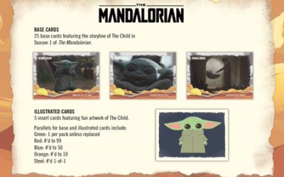 New The Mandalorian The Child Trading Cards Blaster Box available for pre-order!