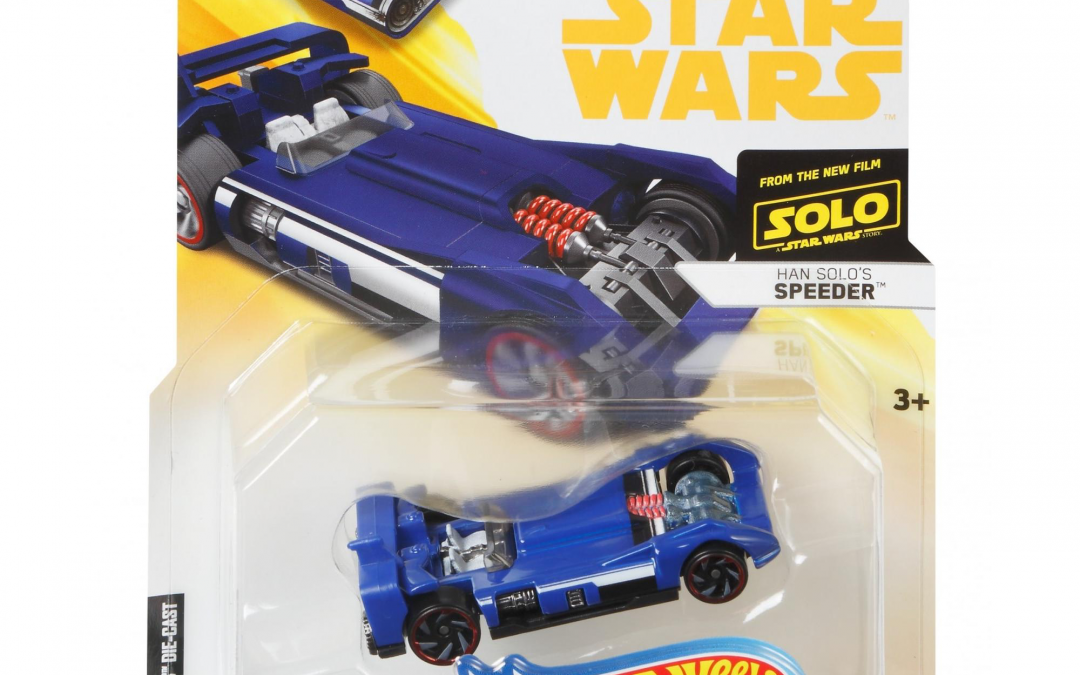 New Solo Movie Hot Wheels Han's Speeder Car Toy available!