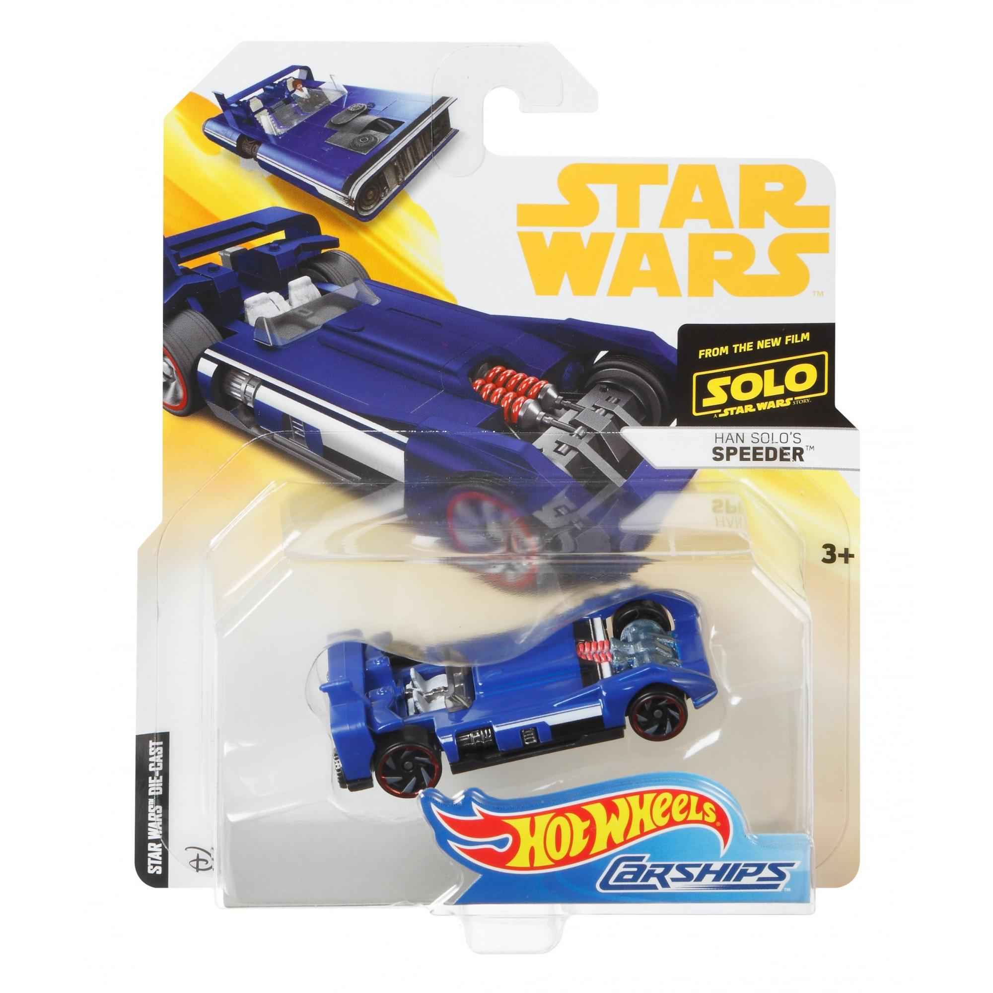 Solo: ASWS Hot Wheels Han's Speeder Car Toy 1