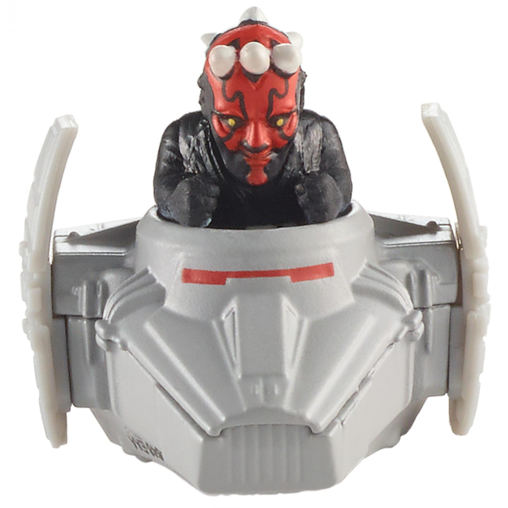 Solo: ASWS (TPM) Darth Maul & Sith Infiltrator Hot Wheels Battle Roller Toy 2