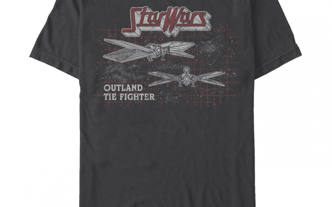 New The Mandalorian Men's Outland Tie Fighter T-Shirt available!