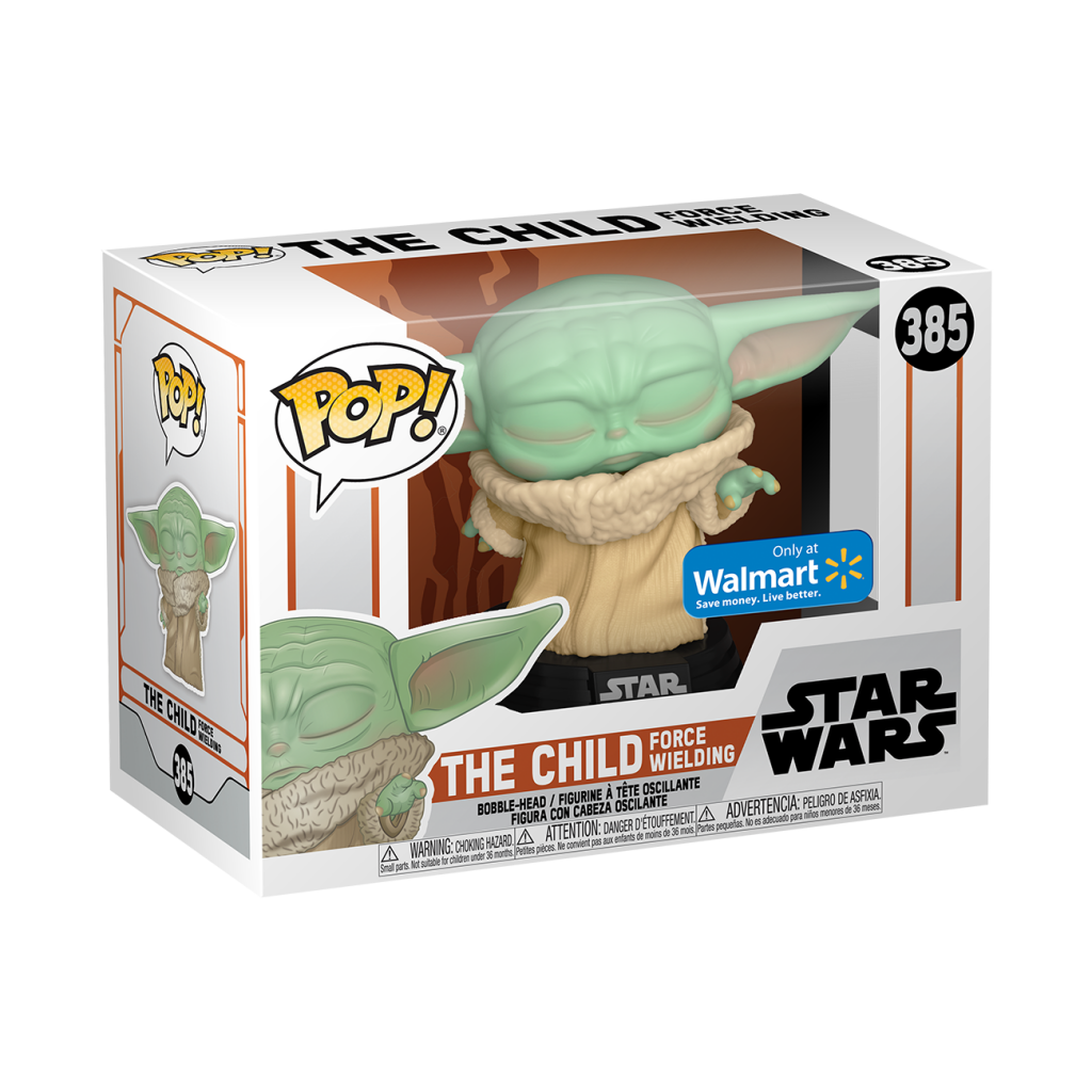 New The Mandalorian The Child (Force Wielding) Bobble Head Toy