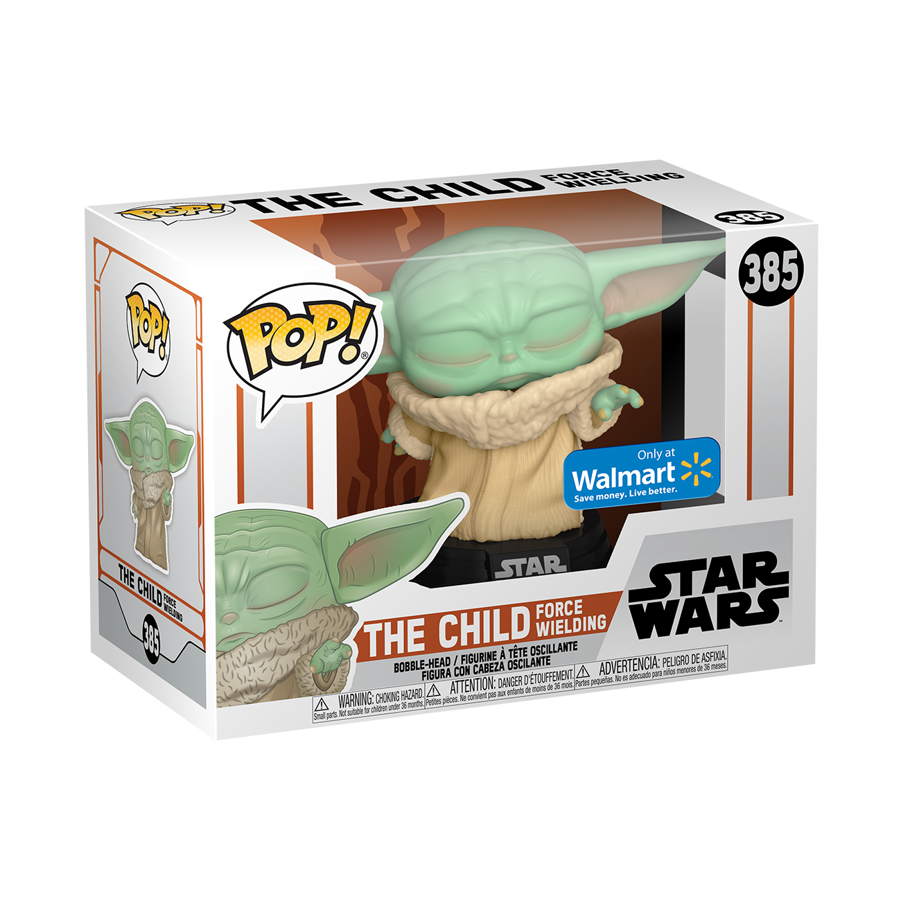 New The Mandalorian The Child (Force Wielding) Bobble Head Toy